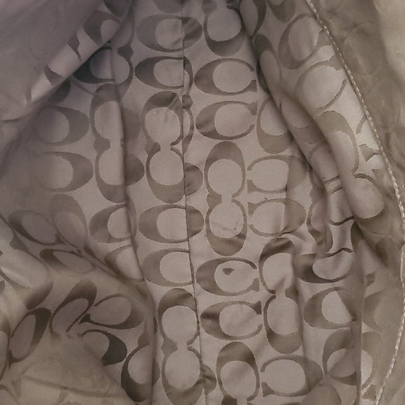 EUC Coach Black Pebbled Leather Hobo - Picture 5 of 9